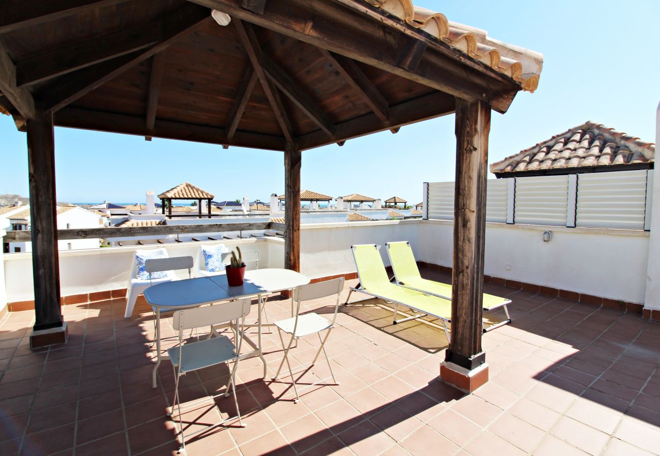 Ferienwohnung in Vera playa - Lomas del Mar 2 Penthouse - WiFi & Dachterrasse