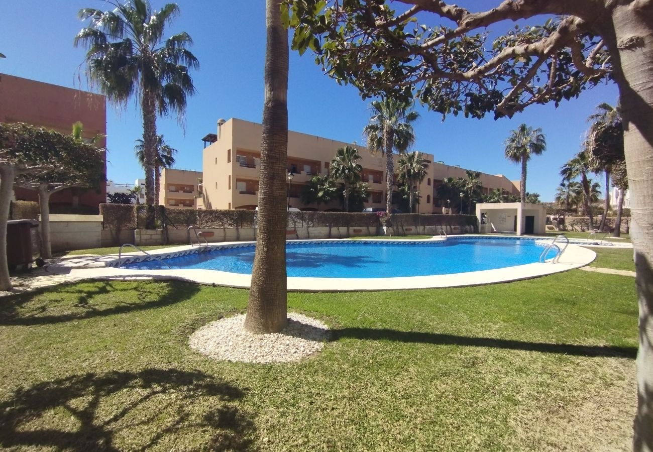 Ferienwohnung in Vera playa - Nuku - Hiva Penthouse - privater Pool, WiFi, 300M Strand