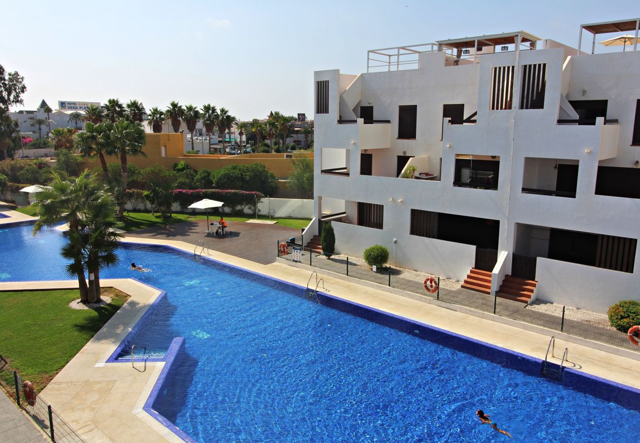 Appartement in Vera Playa - Alborada 2º318 - 150 meter strand WiFi, solarium
