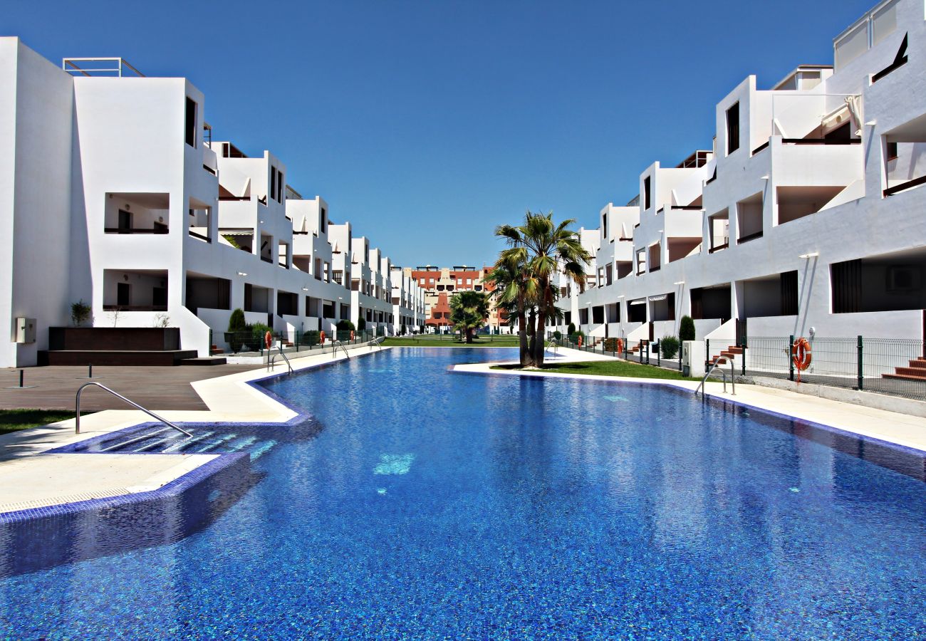 Apartamento en Vera playa - Alborada 1º - 150m playa, WiFi